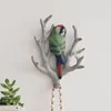 Decorative Figurines American Creative Hook To Enter The Key Store Clothes Porch Wall Decoration Retro Animal Hanging Pendant