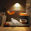 CATTORI CATTORI CAGE LUSSO CASA CATTI IN IN INVIO CASA SUPPORTO PET PET PET SUPPRESSIMENTE SPAZIO SUPPRESSIMENTE