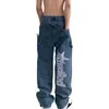 Workwear Jeans Mens High Street Vibe Style Design Sense Small Crowd China-chic Oversize Casual Pants Straight