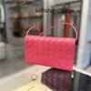 Kasetler crossbody çanta bottegvenets dokuma lüks 7a keseler ev ince omuz askısı gül redp3x4gdqr