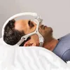 Wisp Contacto mínimo Máscara nasal con casco SMLXL Tres cojines para la apnea del sueño Anti -ronquido 240424