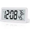 Table des horloges murales décorations nordiques alarme de bureau LED Simple Home Clock Batterie électronique numérique pour alimentation