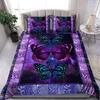 Bedding Sets Butterfly Set 3pcs Quilt Cover Pillowcase Cartoon Luxury For Children And Adults Drop