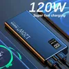 Cell Phone Power Banks 30000mAh portable high-capacity power pack 120W fast charging power pack battery charger suitable for iPhone 15 14 12 11 Pro Max Xiaomi J240428