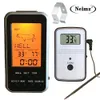 Digital BBQ Thermometer Wireless Küchenofen Lebensmittel Kochen Grill Raucher Fleischthermometer mit Sonde und Temperaturalarm 240415