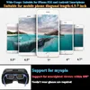 3D Virtual Reality VR -bril voor telefoon Mobiele smartphones 7 inch headset helm met controllers Game Wirth Real Viar Goggles 240424