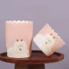 Moules 50pcs Pâques Pâques Cupcake en papier tasses en papier pour joyeux Pâle de Pâle en papier tasse de boulange