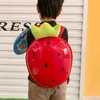 Sacs d'école Sacs de maternelle pour enfants Mignon Radish Anti-Lost Backpack For Children Boys and Girls Rugzak Kids Bag Plecak