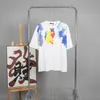 T-shirt di High Street Designer Mens Tops-Shirt Tops Shirt Casual Shirt Luxurys Streetwear Monogram Print TEE Euro Size S-XL