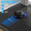 Tikom L9000 Robot Vacuum and Mop combo lidar navigation 4000pa Robotic Cleaner jusqu'à 150 minutes mappage intelligent 240418