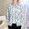 Costumes masculins Blazer de haute qualité Version coréenne de la mode Fashion Youth Small Stuss Suit Elegant Simple Party Club Slim Jacket