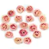 1050100 pcs 25 cm mini Silk Artificial Rose Flower Heads For Wedding Party Home Decoration Diy Accessories Fake Flowers Craft 240422