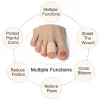 Gereedschap stof teen separator vingerbeschermer applicator maïs callus remover bunion corrector pedicure gereedschap pijngelief buis voet zorg