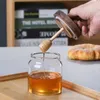Aufbewahrung Flaschen Glas Waben Tank Küche Werkzeuge Honigbehälter mit Deckelflasche für Hochzeitsfeier Home Jar