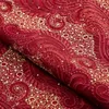 SJD Lace African Lace Fabric مع Crystal 2024 عالي الجودة من النسيج الدانتيل الفرنسي لخياطة النساء حفلات الزفاف A3489 240417