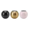 Vases Vase Vase Round Room Decor Nordic Style Design moderne en acier inoxydable à la rouille pour vivre