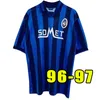 Atalanta Jersey Retro Soccer Maglie 1991 1992 1993 1996 1997 camicie da calcio vintage Maglia da Calcio inzaghi Caniggia Vieri Doni Lammers Ventola Budan 91 92 93 96 97