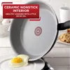 Zestawy naczyń kuchennych Inicjatywy Ceramiczny Zestaw Nonstick 14 -UCEK SAFE SAFE 350F DOT I PANE Black