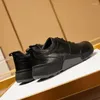 Casual Shoes True Cow äkta läder män som går loafers lyx mjuk fritid vandring sport trendiga sneakers jogging leathershoes chic