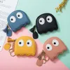 Cartoon Cute Coin Purse Genuine Leather Coin Bag Mini Niche Design Korean Ins Soft First Layer Cowhide Coin Purse