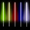 RGB Metal Lightsaber Laser Sword Rave Flashing Cosplay Saber de Luz Weapon Light Stick Luminous Cool Toys Led Stick 240417