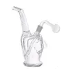 Nieuwe aankomst 14 mm vrouwelijke glazen bongs waterpijp zware dikke beker bongboot bubbler waterpijp dab rig as vangper bongs met downstem olieverbrander pijp