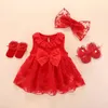 Abiti da bambina nati abiti cotone principessa in stile battismo abito battesimo abito da battesimo vestidos 0 3 6 mesi 240428