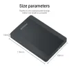 Drives Paskoo HDD 2,5 '' Drive dur externe portable 500 Go / 1Tb / 2Tb USB3.0 Compatible pour PC, Mac, Desktop, MacBook, Xbox