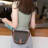 Bolsas de designer de marca Cellin de alta qualidade Bolsa de sela famosa 2024 NOVA TRENDY IMPRIDA BAGA DE ombro impresso Bolsa de crossbody com logotipo da marca