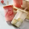 Verktyg glass popsicle mögel diy glass maskin hemlagad islåda med plastpinne icelolly mögel isbitbricka kök prylar