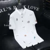 T-shirt à revers à manches courtes de marque Summer Brand, chemise de base commerciale pour hommes et polyvalence, menant un polo à demi-manches