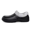 Casual Shoes 2024 Winter Men Comfortable Footwear Men's Large Size Warm Short Plush Wear Resistant Lightweight Male
