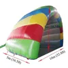 Customized Outdoor Regenbogenfarbe Großer aufblasbarer Muschelzelt -Riese Event Kuppel Marquee Konzertbühne Cover Zelt zu verkaufen