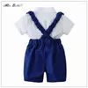 Set di abbigliamento Summer Boy Abiti per neonati abiti da bambino Soild Gentlemen Bella elegante compleanno Kids 1-6 ANNI Obiti cosplay Costume primaverile