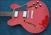 Neue Custom Red 4-Sace-Jazz-Gitarre in China kostenloser Versand