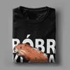 メンズTシャツ面白いbobrミームメン用の面白いビーバーTシャツクルーネックコットンTシャツ