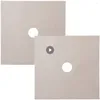 Столовые коврики сгущенной газовой плиты защита от коврика, стиральная высокотемпературная стойкость