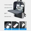 Backpack Fashion Men esterno Porta USB Valente Backpack Waterproof Laptop Storage Outdoor Leisure Book Bags