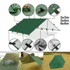 4x4m 4x 3x 19 points de suspension tente Tarp survie SHED SHADER CAUTOPE OUTDOOR BACKPACKING TRAPHERPHOP CAMPING AUvent Sunshade 240416