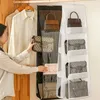 Scatole di stoccaggio 6/8 Pocket Organizzatore di borsette per borsetta porta per collezione pieghevole Closet borse per camera da letto familiare