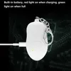 Avec une batterie de lithium Alarme personnelle auto-défense Alarme de sécurité personnelle 130 dB Protection Alert Safety Screamit Loud Keychain avec lumière LED