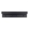 Piastre decorative 36 "x 7,5" 4,5 "Levie Led Wall Shelf Conti With Knobs