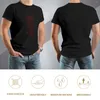 Camisetas para hombres Camisetas de ropa de letra asustada Camiseta de verano Boys White White Camisetas para hombres