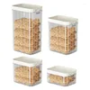 Bottiglie di stoccaggio Contenitore ermetico Contenitore di alimenti per l'umidità INSETTO Rice Boxt Box Holder Accessori da cucina