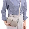 Echte Leder-Fashion-Mom-Tasche Mobiltelefon Tasche Neue Mini-Crossbody-Tasche Frauen High-End-Single-Schulter-Frauen-Tasche große Kapazität