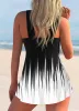 Set 2022 Nouvelles femmes maillot de bain femelle sexy beachwear vintage haute tankini tankini en deux pièces monokini