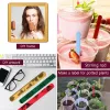 Gereedschap Fais DU10PC HERUBUISTable Acryl Mat Ice Cream Sticks Diy Crafts Kitchen Gereedschappen Accessoires Popietakje Stick Cake Decorations