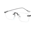 Sonnenbrillen Frames Gaming Brille schwarze Rahmen transparente Linsencomputergläser