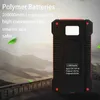 Banks d'alimentation du téléphone portable Nouveau pack de batteries solaires à grande capacité haute capacité portable avec une boussole en forme de batterie externe extérieur de camping de camping Pack J24