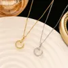 Дизайнерские ювелирные дизайнерские колье ожерелья для подвесной колье круговые торты с алмазным стальным ожерельем Женские торт ключи